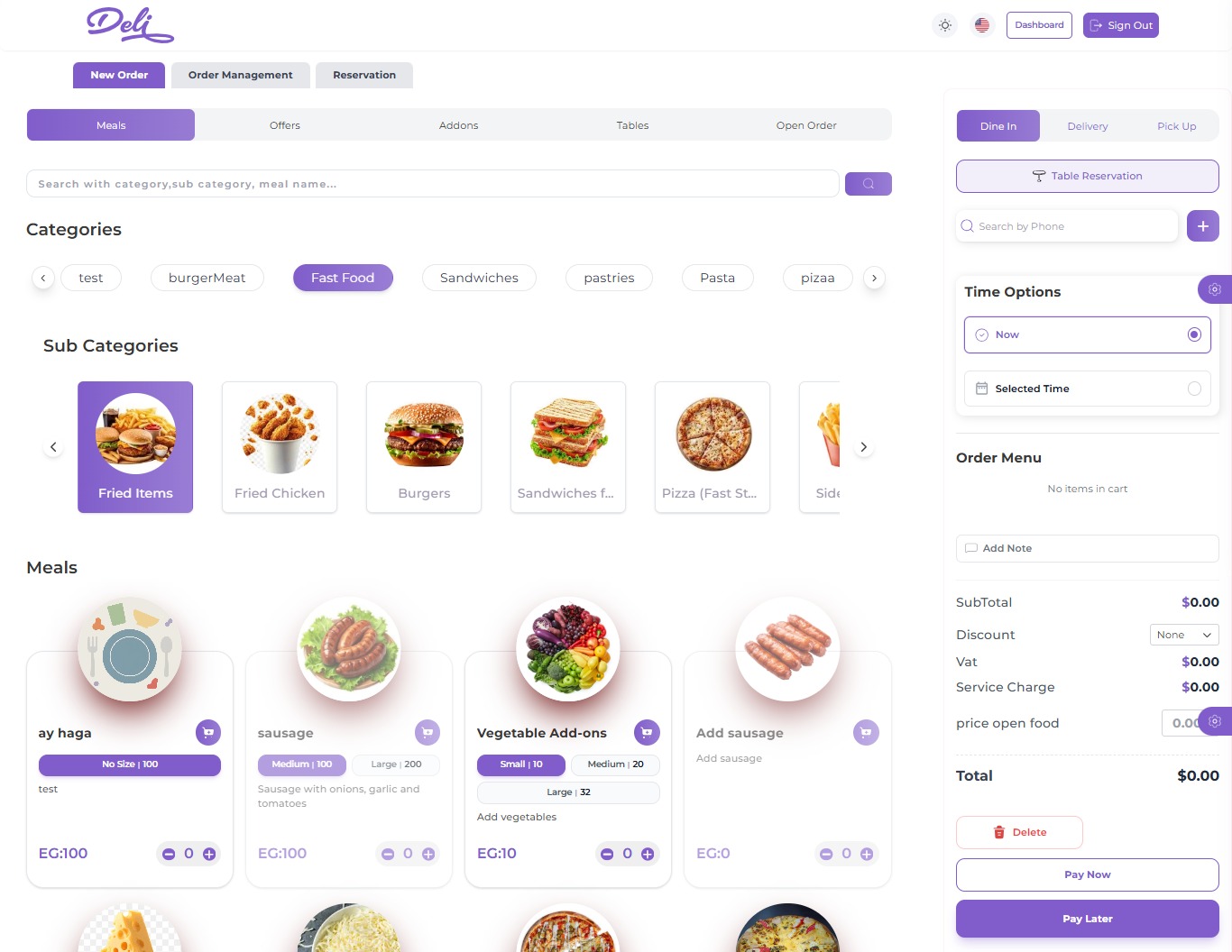 Deli - Saas  Restaurant
